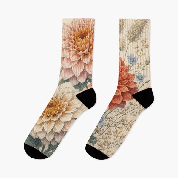 Item preview, Vintage Dahlia Botanical Illustration designed and sold by Rutvain.