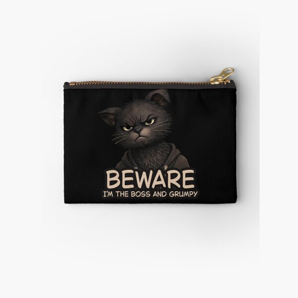 Item preview, Angry Cat Says Beware I'm the Boss designed and sold by Slavic1991.