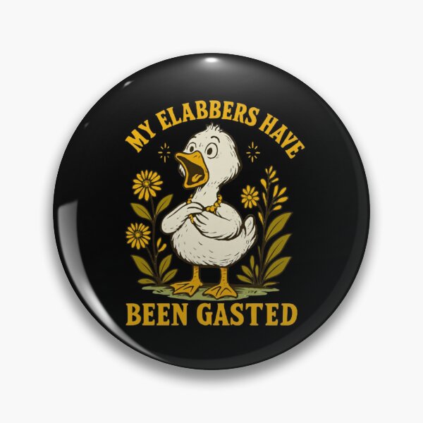 Item preview, My Elabbers Have Been Gasted – Shocked Duck Vintage Tee designed and sold by Williams Anderson.