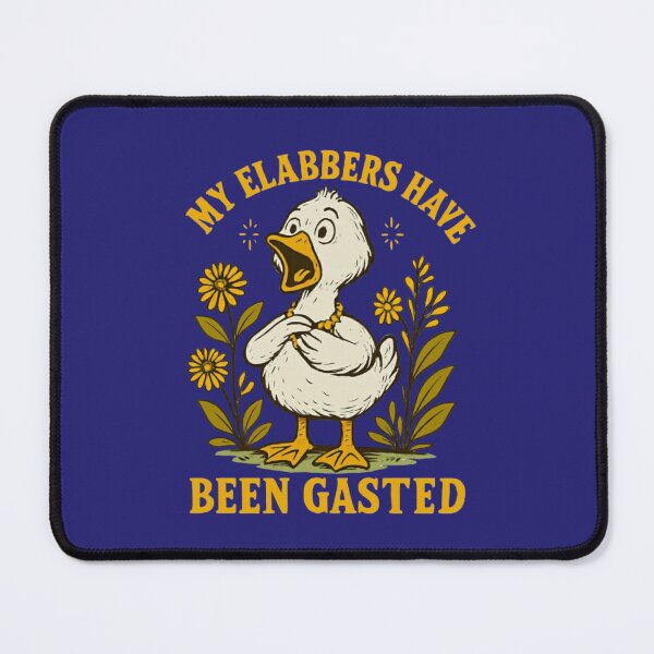 Item preview, My Elabbers Have Been Gasted – Shocked Duck Vintage Tee designed and sold by Williams Anderson.