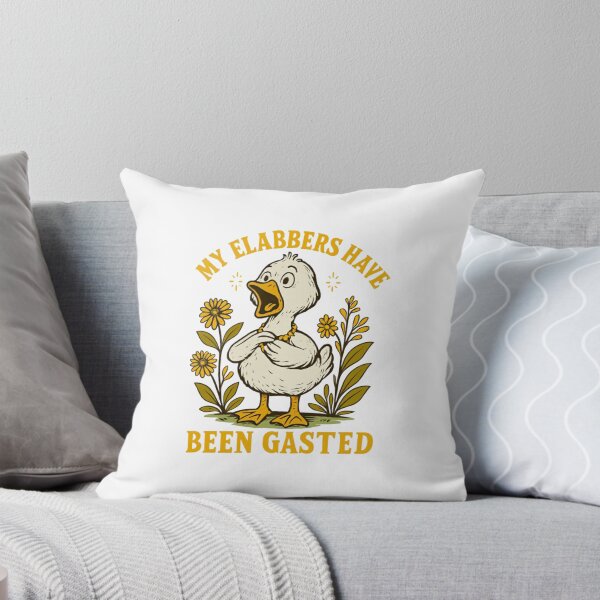 Item preview, My Elabbers Have Been Gasted – Shocked Duck Vintage Tee designed and sold by Williams Anderson.