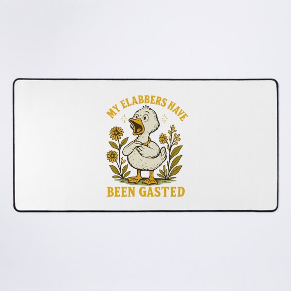 Item preview, My Elabbers Have Been Gasted – Shocked Duck Vintage Tee designed and sold by Williams Anderson.