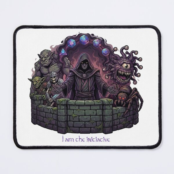 Item preview, Dungeon Master I Am The Initiative D&D Fantasy RPG Graphic designed and sold by ShopStellar.