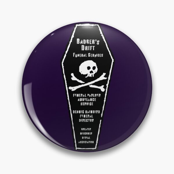 Item preview, Badger's Drift Funeral Skull designed and sold by Normbot2000.
