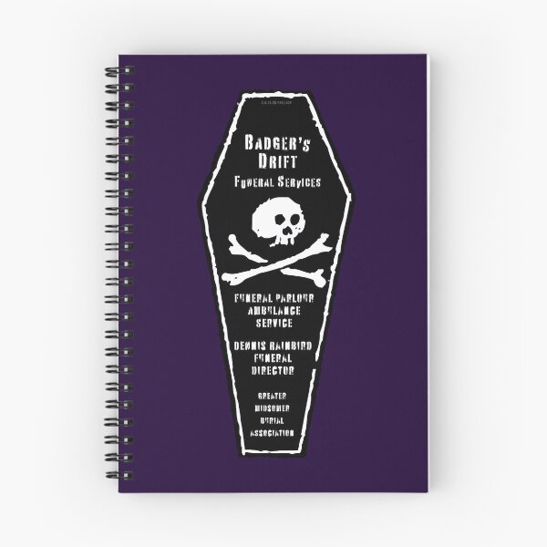 Item preview, Badger's Drift Funeral Skull designed and sold by Normbot2000.