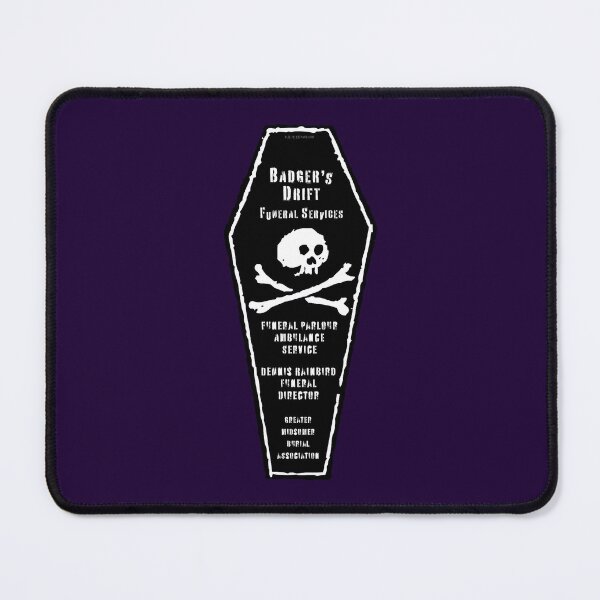 Item preview, Badger's Drift Funeral Skull designed and sold by Normbot2000.