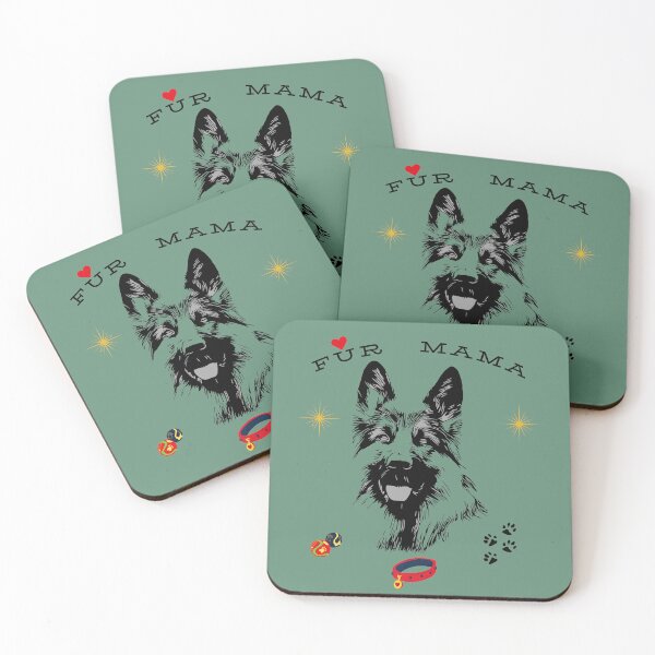 Item preview, Fur Mama – German Shepherd Dog Mom designed and sold by InkWaveX.