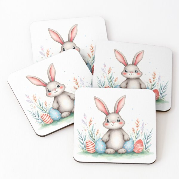 Item preview, Cute Easter Bunny And Eggs Popular Collection designed and sold by TrendyDesigne412.