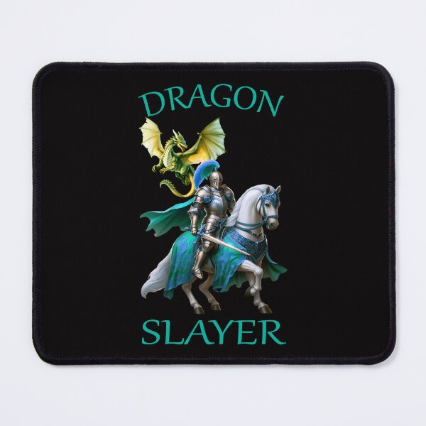 Item preview, Medieval Dragon Slayer Knight And Dragon designed and sold by Atteestude.