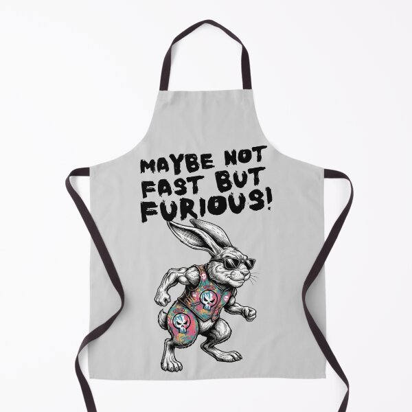 Item preview, Funny Badass Bunny - Not Fast But Furious Design designed and sold by M.Store.