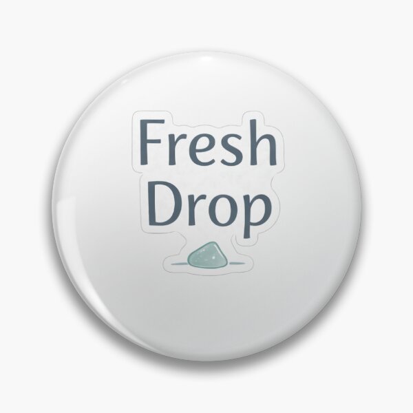 Item preview, Fresh Drop – Sea Glass Hunter Sticker | Beachcomber Phrase | Coastal Finds designed and sold by Low Tide Press.