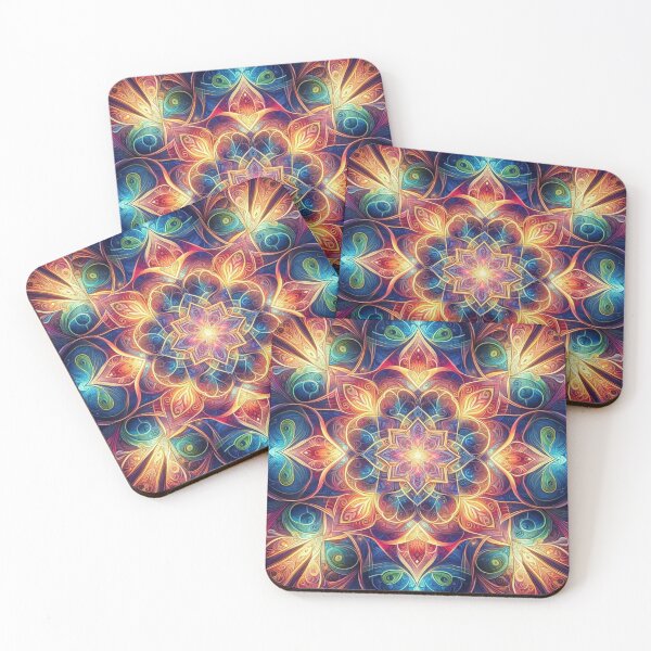 Item preview, Radiant Mandala – Symmetrical Star Bloom designed and sold by Dogandesighn.