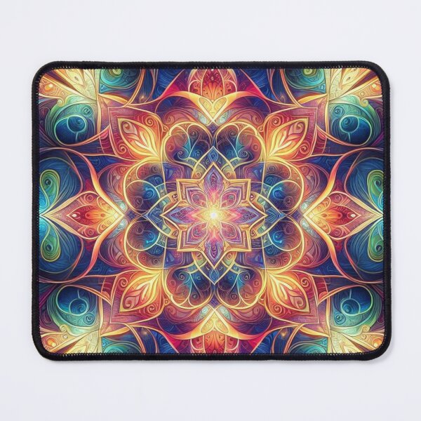 Item preview, Radiant Mandala – Symmetrical Star Bloom designed and sold by Dogandesighn.