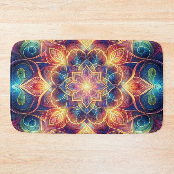 Item preview, Radiant Mandala – Symmetrical Star Bloom designed and sold by Dogandesighn.
