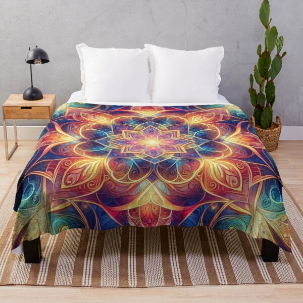 Item preview, Radiant Mandala – Symmetrical Star Bloom designed and sold by Dogandesighn.