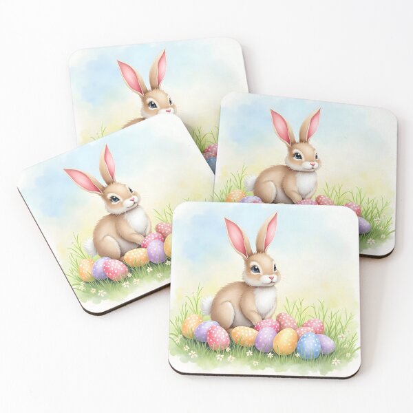 Item preview, Popular Cute Easter Bunny And Eggs Collection designed and sold by TrendyDesigne412.