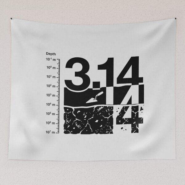 Item preview, The Stratigraphic Column and The Infinite Nature of Pi designed and sold by ottrain.