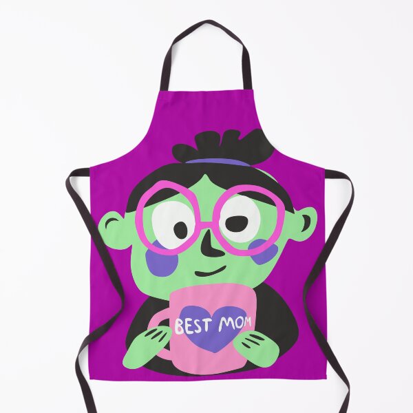 Item preview, Best Mom with Pink Glasses and Green Face designed and sold by KoDi91.