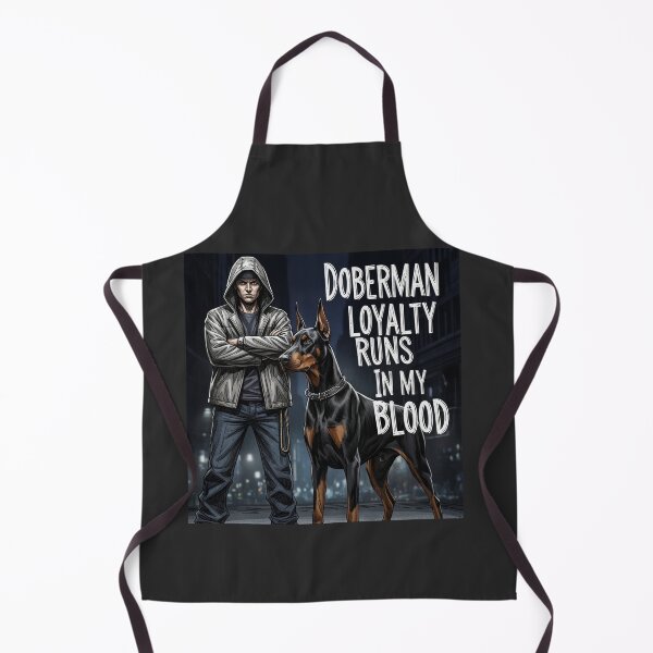 Item preview, Doberman Loyalty Runs In My Blood designed and sold by PetJoyPrintsCO.