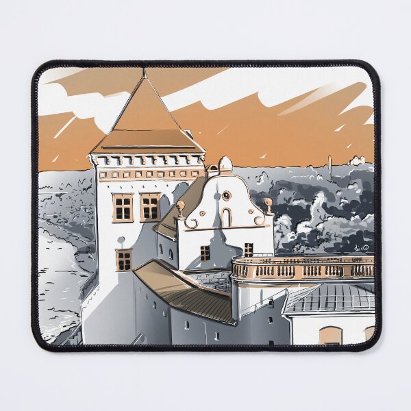 Item preview, Old castle in Grodbo Belarus designed and sold by Nick Shirokov.
