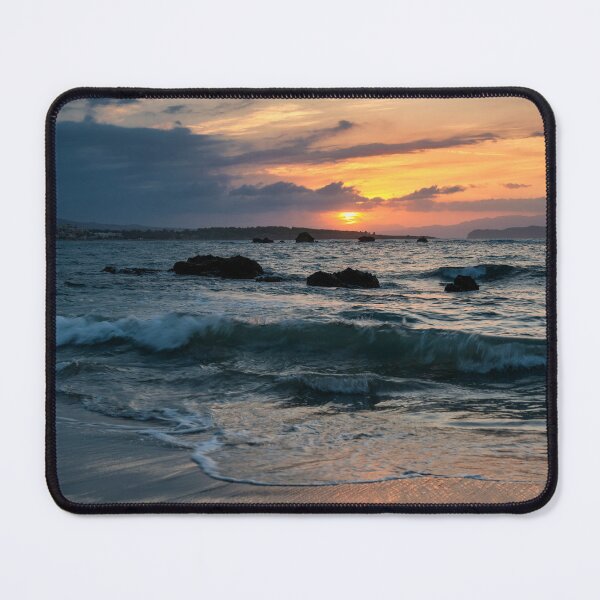 Item preview, Sunset Waves, Chania, Crete designed and sold by Kasia Design.