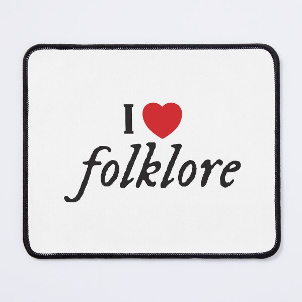 Item preview, I love folklore sticker designed and sold by CHIRONDesignerwannabe.