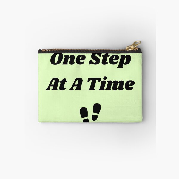Item preview, One Step At A Time Motivational Quote Design designed and sold by DreamyDesignsByA.