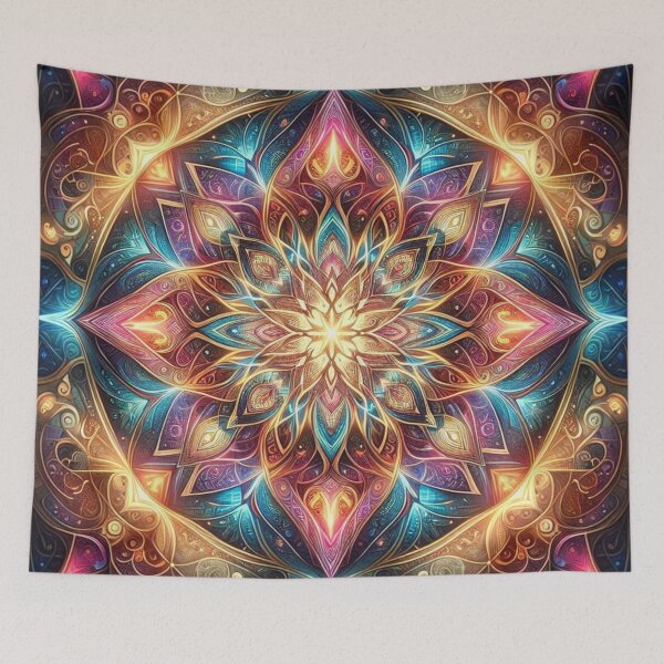 Item preview, Radiant Mandala – Luminous Harmony designed and sold by Dogandesighn.