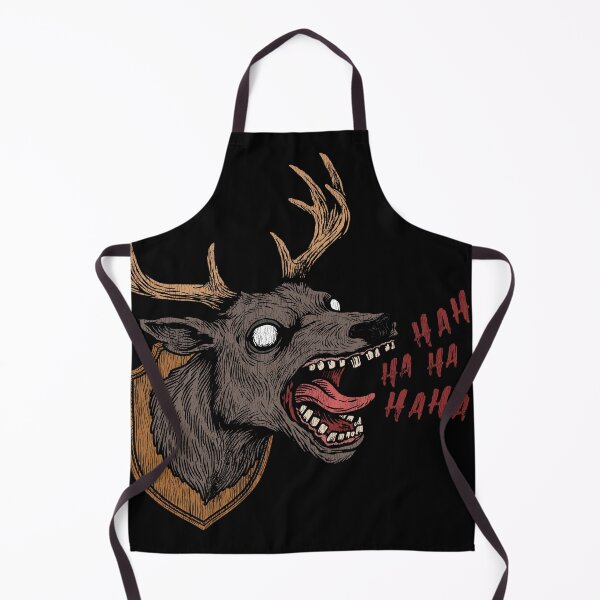 Item preview, Laughing Possessed Deadite Deer designed and sold by ninthstreet.