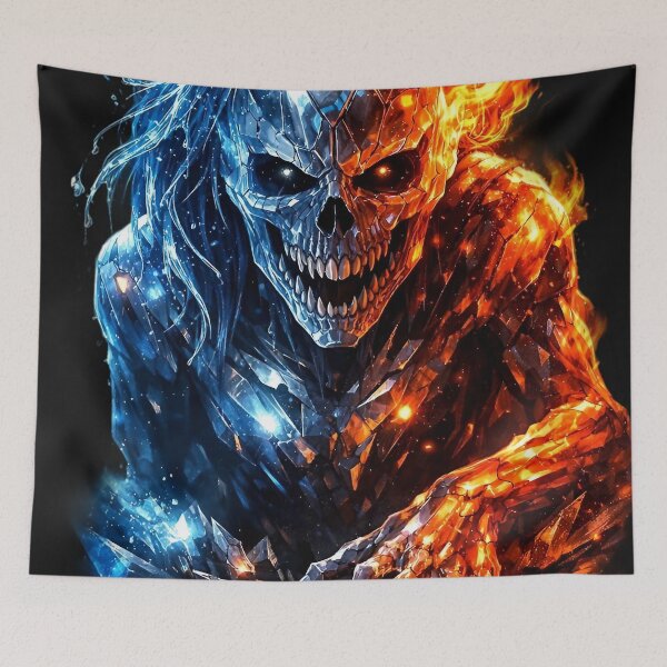 Item preview, Crystal Fire and Water Skull Creature designed and sold by TISOM1.