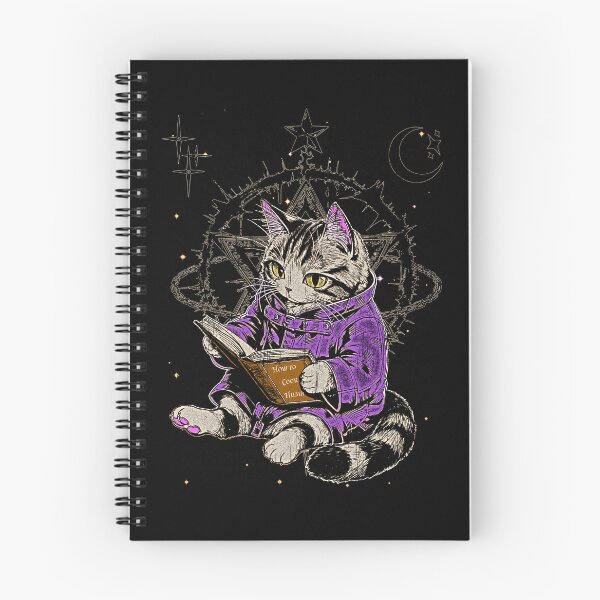 Item preview, How to Cook Humans – Occult Gothic Manga Cat designed and sold by RetroRamenArt.