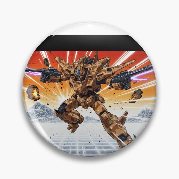 Item preview, Desert camo-pattern Mech Wingsuit robot designed and sold by CandyAZanime.