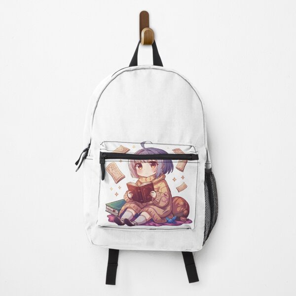 Item preview, Anime Girl Reading Magical Fantasy Book designed and sold by Animepopstudio.