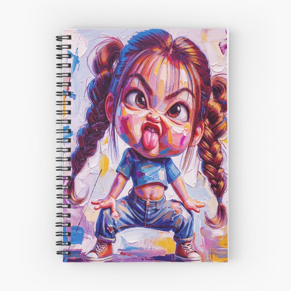 Item preview, Hyper-Detailed 3D Character Design of a Cute Expressive Girl with Braided Pigtails designed and sold by ARTCREATESHOP.