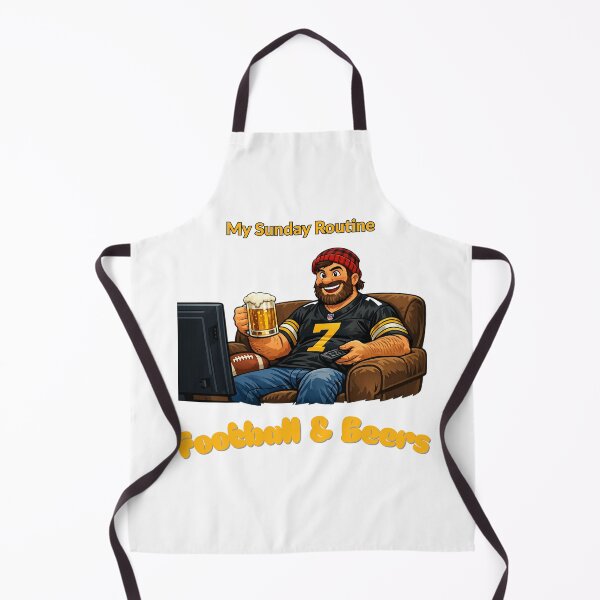 Item preview, Pittsburgh Steelers Sunday Routine Football and Beers Game Day designed and sold by ThatFootball12.