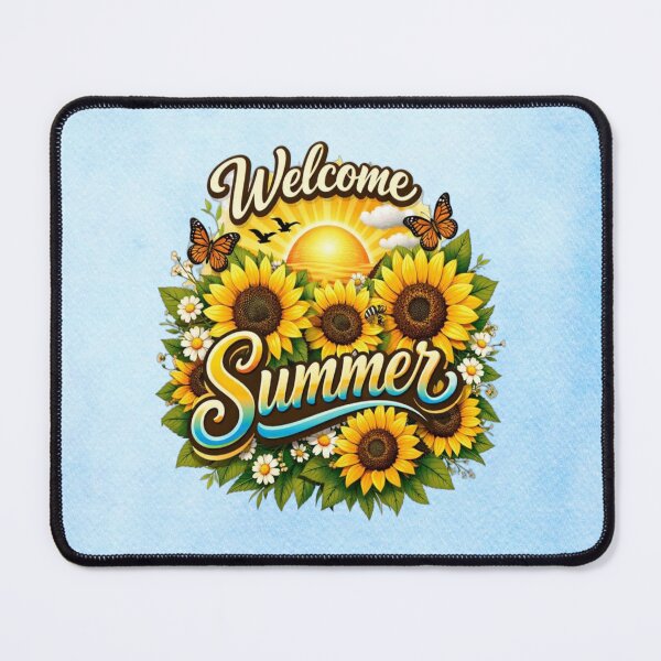 Item preview, Welcome Spring – Sunflowers & Butterflies designed and sold by MysticOzzy.