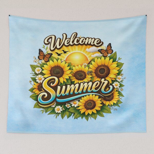 Item preview, Welcome Spring – Sunflowers & Butterflies designed and sold by MysticOzzy.