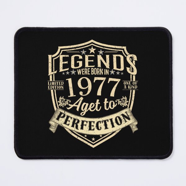 Item preview, Legends Were Born In 1977 Aged To Perfection Vintage Birthday Gift designed and sold by MixedVibes Co..