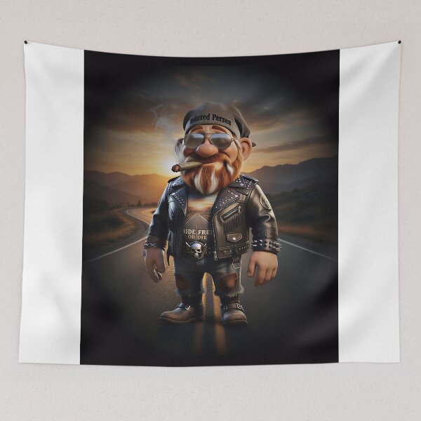Item preview, Ride Free Rebel – Animated Biker Spirit designed and sold by Wildborn74.