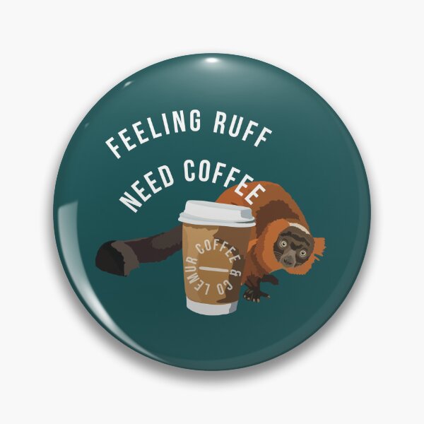 Item preview, Red Ruffed Lemur, Coffee designed and sold by PrettylittlepastelUk.