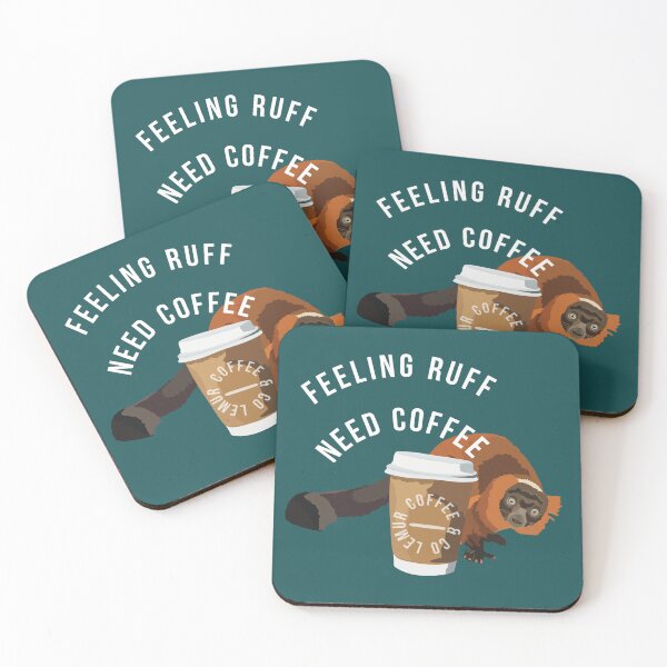 Item preview, Red Ruffed Lemur, Coffee designed and sold by PrettylittlepastelUk.
