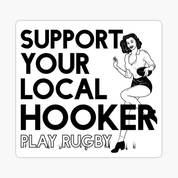 SOUTENEZ LE HOOKER Sticker