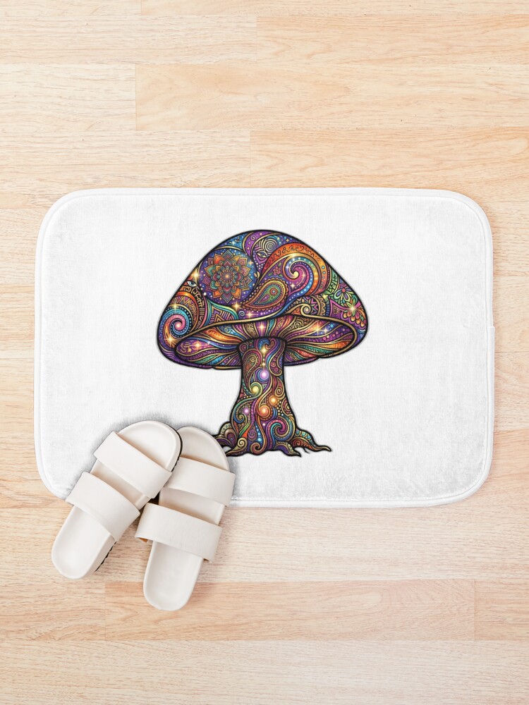 Thumbnail 1 of 6, Bath Mat, Cosmic Connection designed and sold by Legvan.