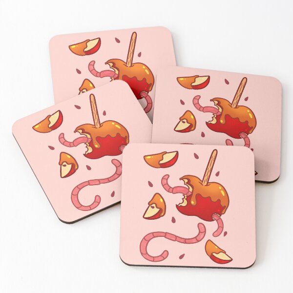 Item preview, Worms With Caramel Apples designed and sold by Aloe and Monstera.