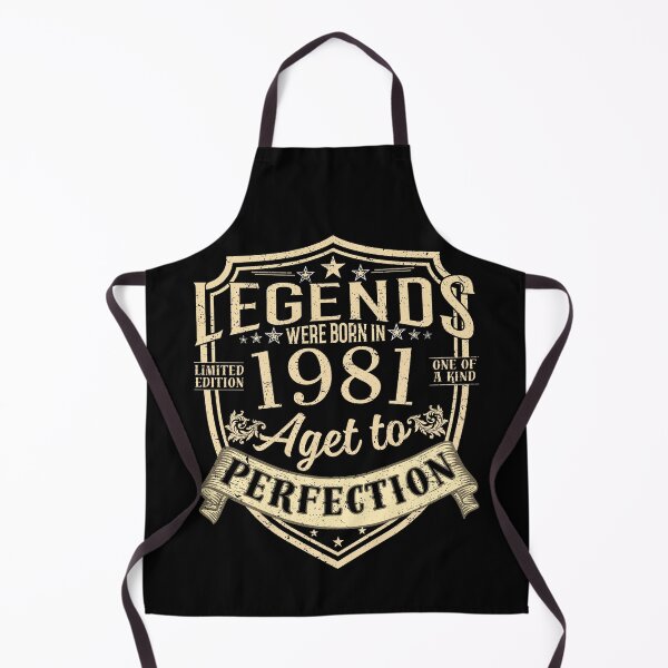Item preview, Legends Were Born In 1981 Aged To Perfection Vintage Birthday Gift designed and sold by MixedVibes Co..