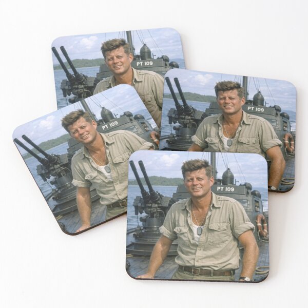 Item preview, Kennedy on the PT 109 designed and sold by Halifaxartguy.