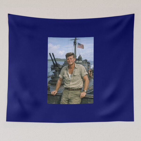 Item preview, Kennedy on the PT 109 designed and sold by Halifaxartguy.