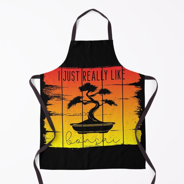 Item preview, I Just Really Like Bonsai – Japanese Bonsai Tree Sunset Design for Garden Lovers designed and sold by ArcticFoxStudio.
