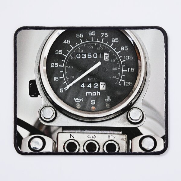 Item preview, 1997 Vintage Motorcycle Dashboard designed and sold by WHBPhotoArt.