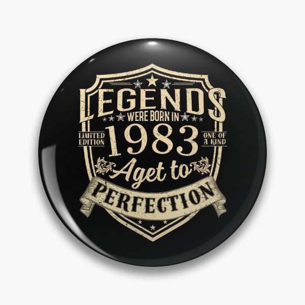 Item preview, Legends Were Born In 1983 Aged To Perfection Vintage Birthday Gift designed and sold by MixedVibes Co..